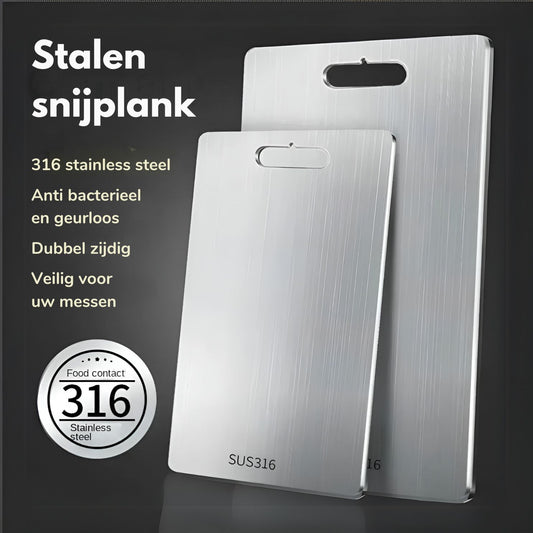 Premium Stalen Snijplank